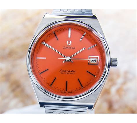 omega automatic stainless steel dial seamaster
